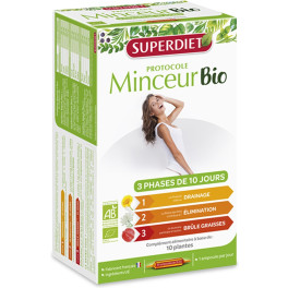 Superdiet Protocolo De Adelgazamiento Orgánico N ° 1 Tratamiento Durante 15 Días 30 Ampollas
