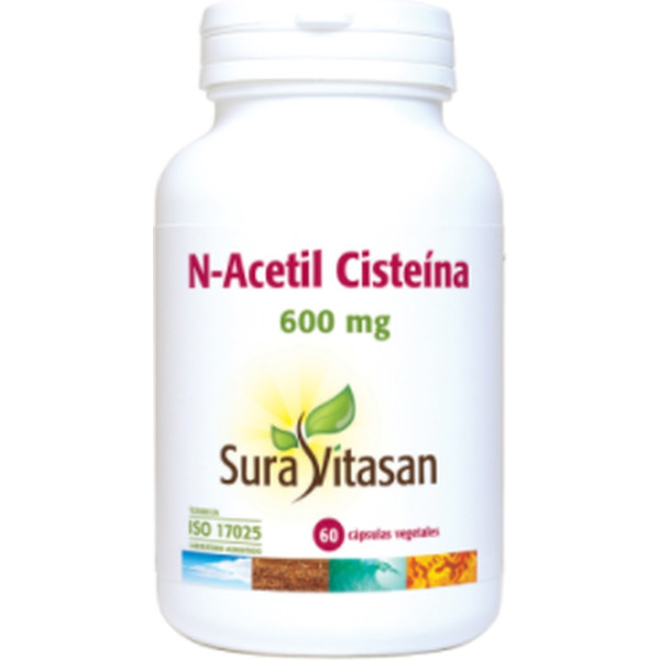 Sura Vitasan N-acetil-cisteína 60 Caps Vegetales