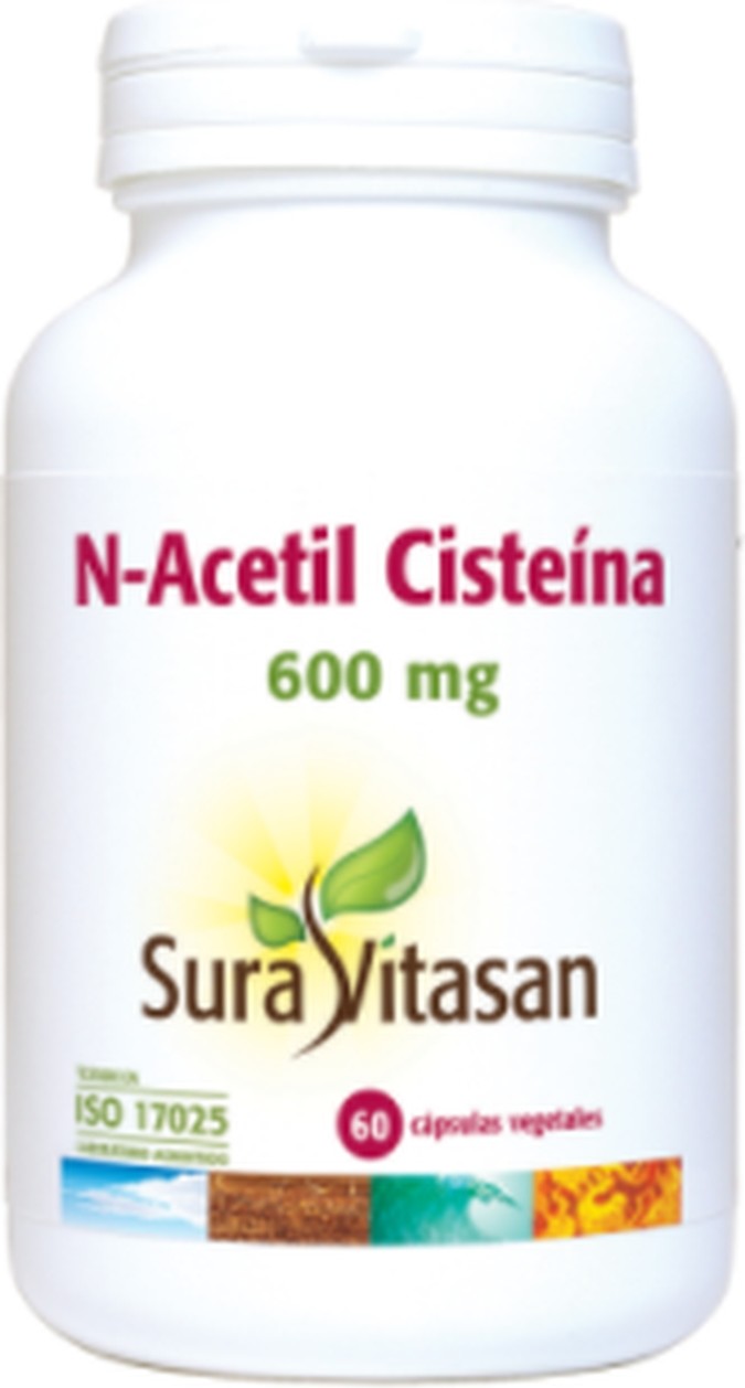 Sura Vitasan N-acetil-cisteÃ­na 60 Caps Vegetales-image