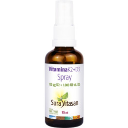 Sura Vitasan Vitamina K2+d3 Spray 15 Ml