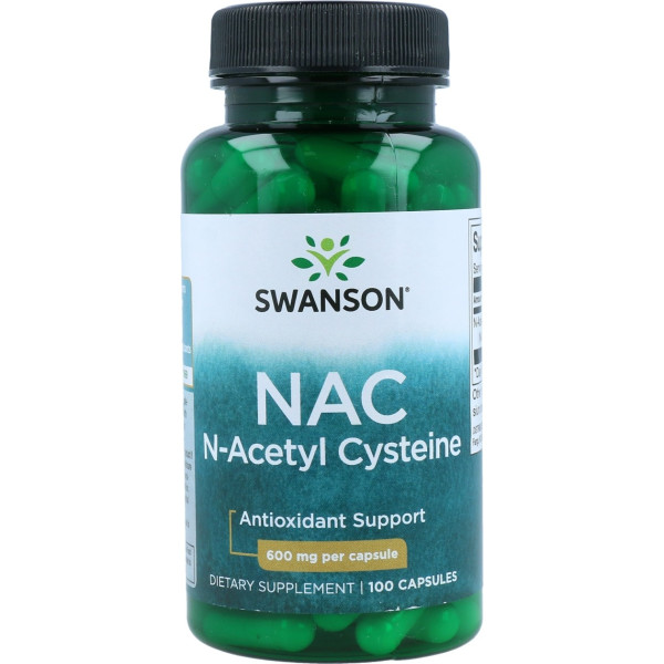 Swanson N-acetylcysteine ​​Premium 600 Mg 100 Caps Of 600mg