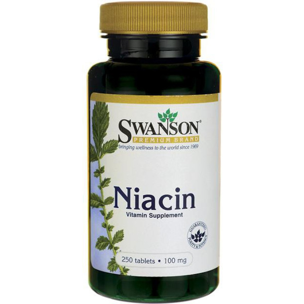 Swanson Niacina. 100 Mg 250 Tabletas