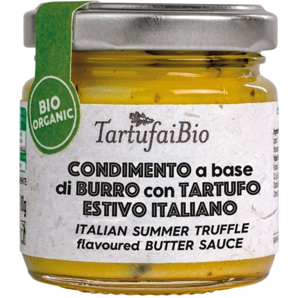 Tartufai Bio Condimento A Base De Mantequilla Con Trufa De Verano Italiana 80 G