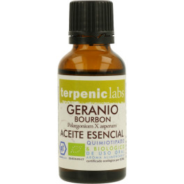 Terpenic Aceite Esencial De Geranio Bourbon Bio 30 Ml De Aceite Esencial