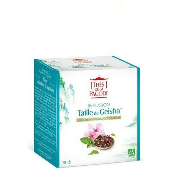 The De La Pagode Tamaño De Silueta De Infusión De Geisha 18 Bolsitas Infusoras
