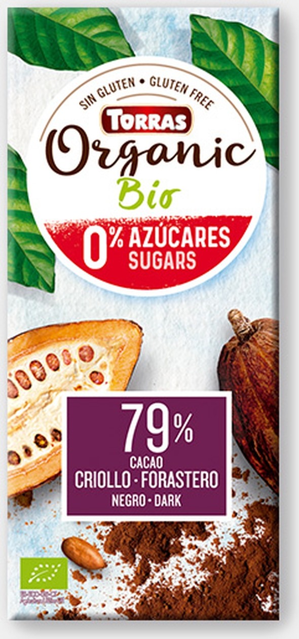 Torras Chocolate Negro 79% Cacao Criollo Forastero 100 G (chocolate - Cacao)-image