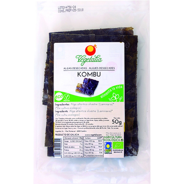 Vegetalia Alga Kombu Gallega 50 G