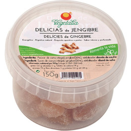 Vegetalia Delicias De Jengibre Glaseado 150 G