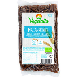 Vegetalia Macarrones De Espelta Integral Bio 500 G