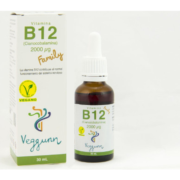 Veggunn Vitamina B12 Famiglia 30 Ml