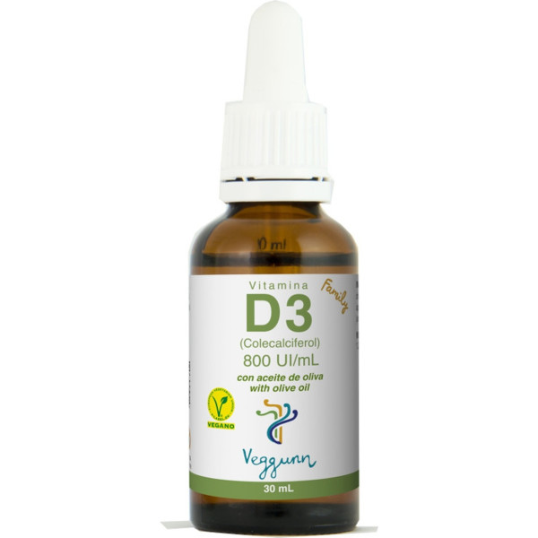 Veggunn Vitamin D3 (Familie) 30 ml