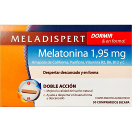 Vemedia Pharma Hispania Meladispert Dormir & En Forma 30 Comp