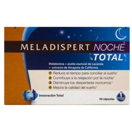 Vemedia Pharma Hispania Meladispert Noche Total 30 Caps