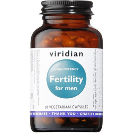 Viridian Fertility Para Hombres 60 Caps Vegetales