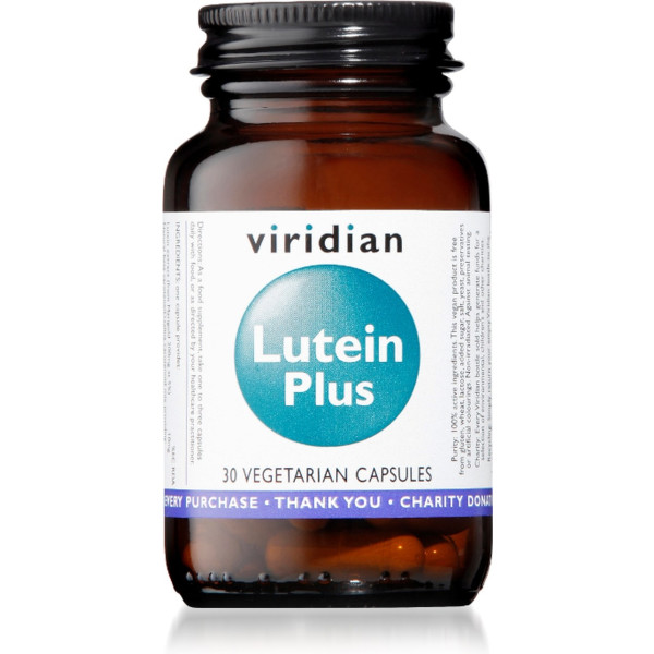 Viridian Luteina Plus 30 Caps Vegetales