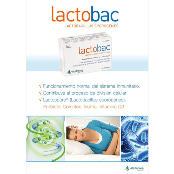 Vitalfarma Lactobac 30 Caps