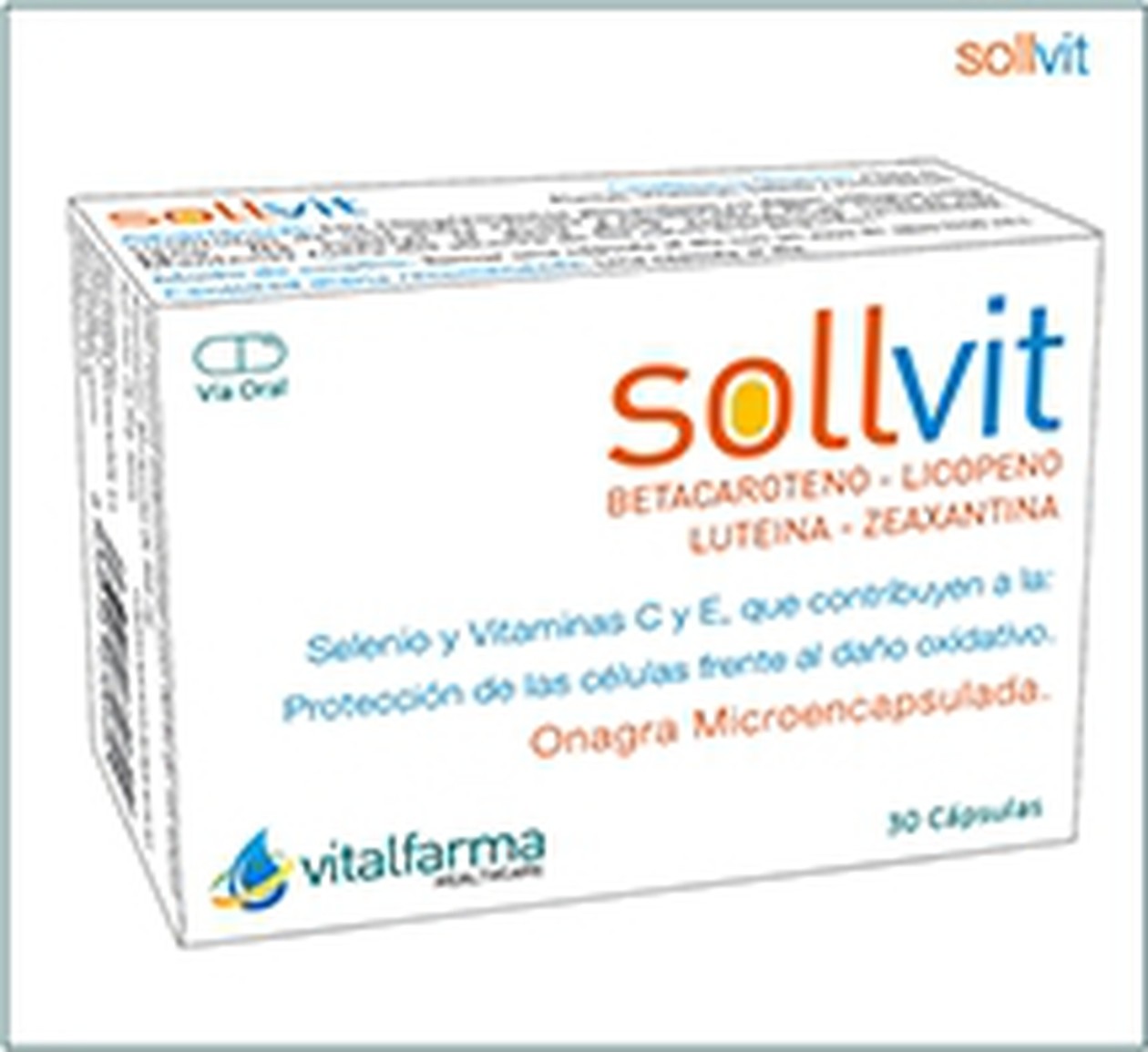 Vitalfarma Sollvit CÃ¡Psula LÃ­Quida 30 Caps-image