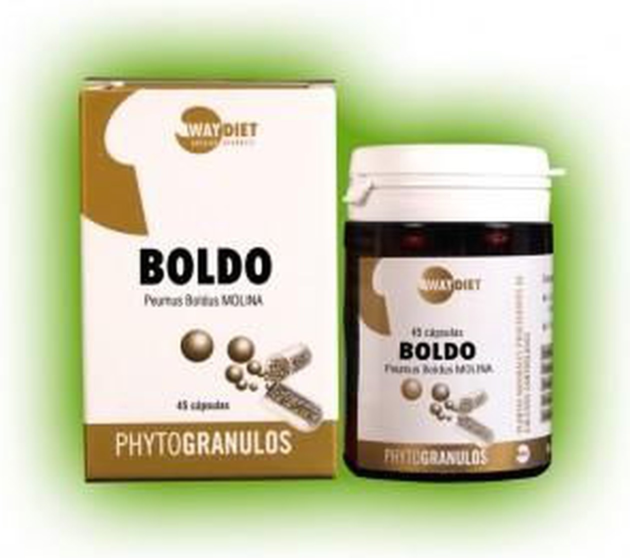 Waydiet Boldo Phytogranulos 45 Caps-image