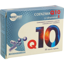 Waydiet Q10 + Vitamina E 30 Caps