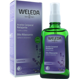 Weleda Aceite Corporal Relajante De Lavanda En Dispensador 100 Ml De Aceite