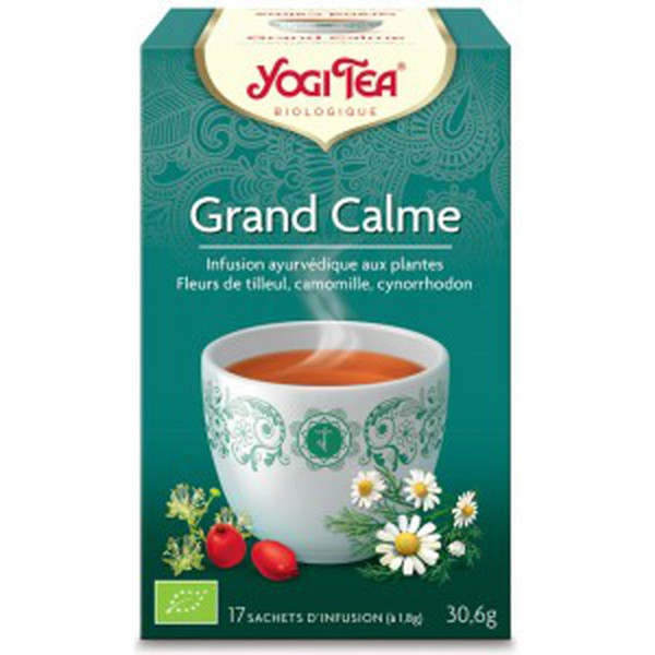 Yogi Tea Infusión Ayurvédica Gran Calma 17 Bolsitas Infusoras
