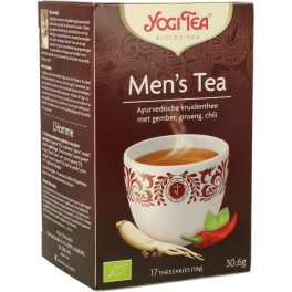 Yogi Tea Infusión Ayurvédica Té Del Hombre 17 Bolsitas Infusoras