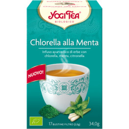Yogi Tea Infusión Chlorella Menta 17 Bolsitas Infusoras