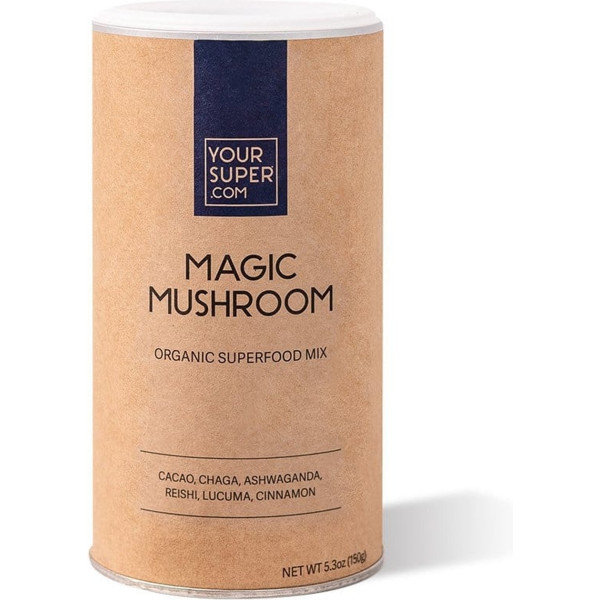 Your Super Organic Magic Mushroom Mix 200 G De Polvo (chocolate - Canela)