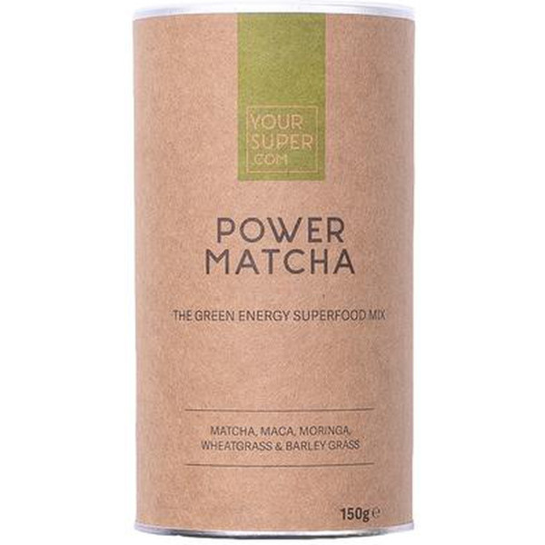 Your Super Organic Power Matcha Mix 150 G De Polvo
