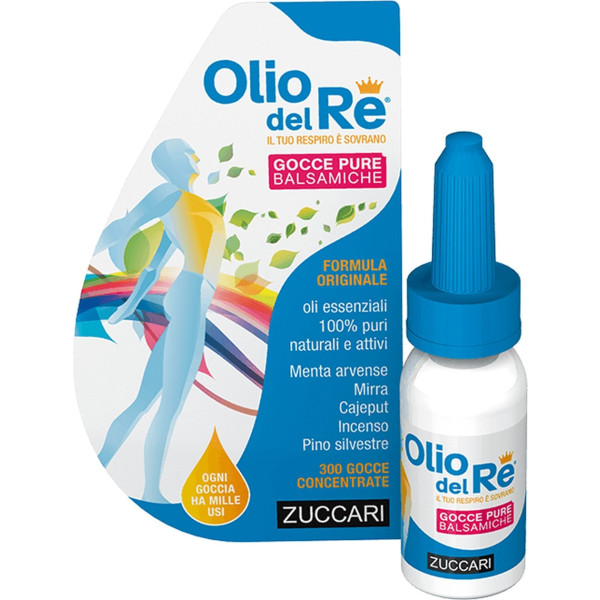 Zuccari Olio Del Re Gocce Balsámico Puro N / F 10 Ml De Aceite Esencial