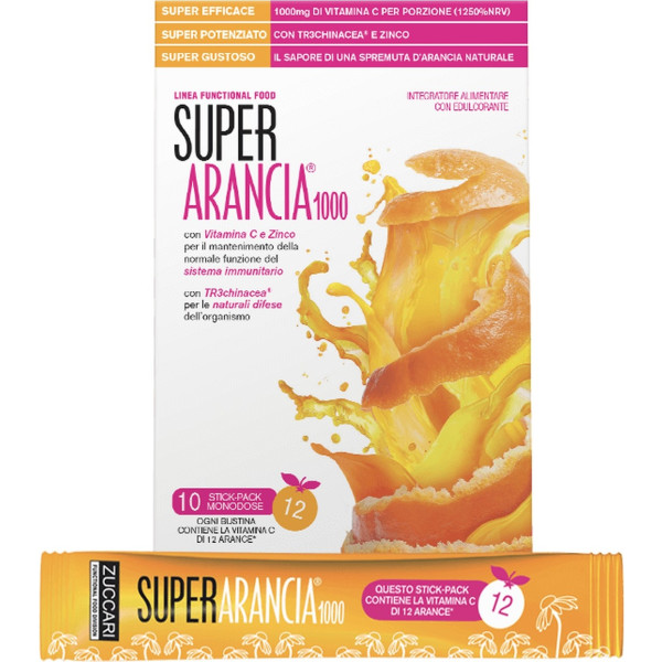 Zuccari Super Naranja 1000 10 Sobres