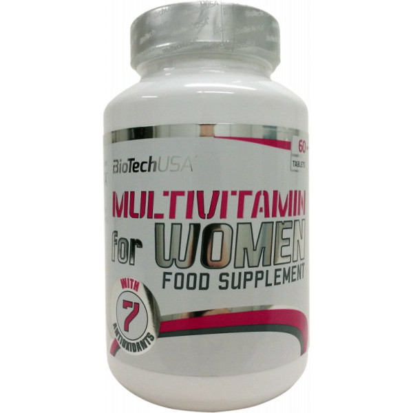 Biotech Usa Multivit For Women. 60 Cápsulas