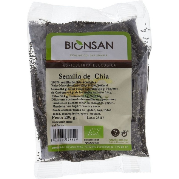 Bionsan Semilla De Chía Ecológica 200gr