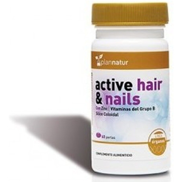 Plannatur Active Hair & Nails 60 Perlas