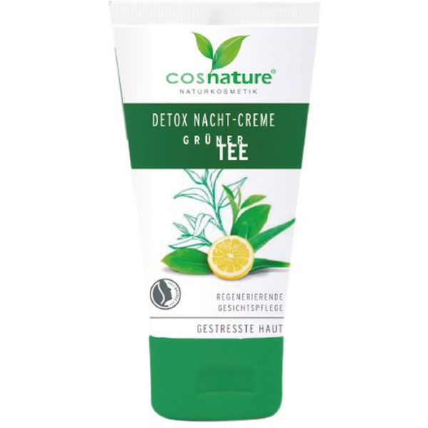 Cosnature Detox Crema Notte Tu00e8 Verde Bio 50 Ml Crema