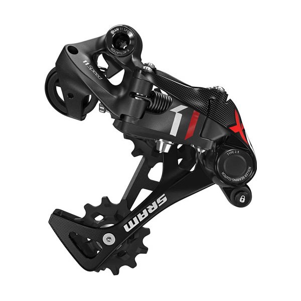 Sram Cambio X01 Type 2.1 11 Velocidades Rojo