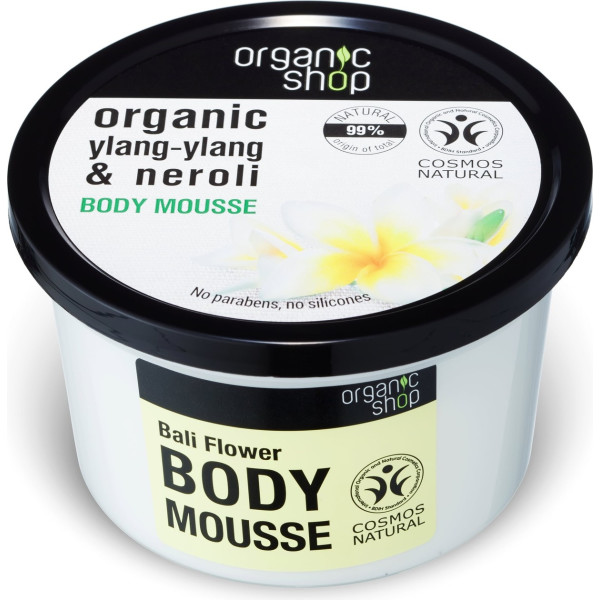 Organic Shop Bali Mousse per il corpo ai fiori 250 ml