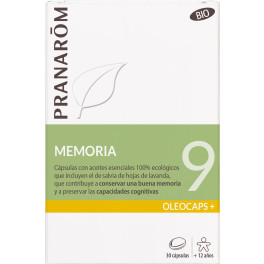 Pranarom Oleocaps 9 - Memoria 30 Cápsulas