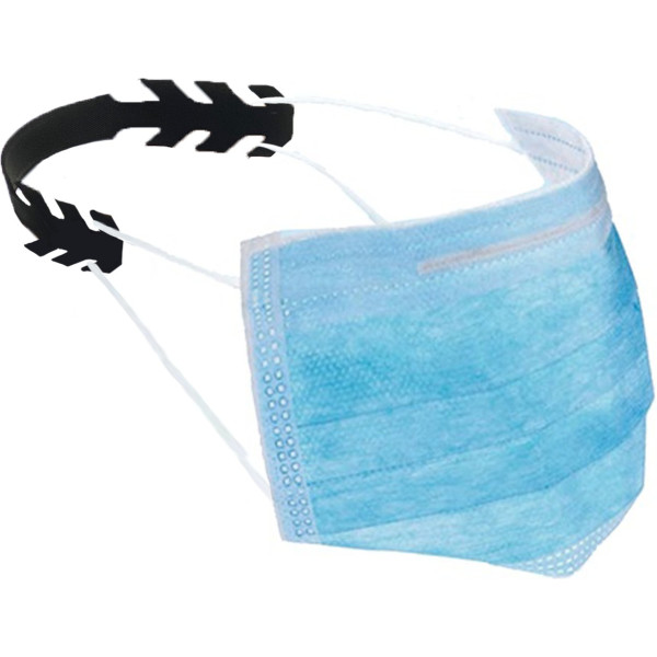 Amcore Salva Orejas Para Mascarillas Adulto Negro 1 Unidad