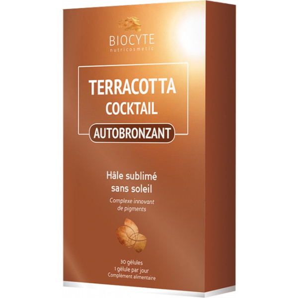 Biocyte Terracotta Cocktail Auto-bronceado 30 Comprimidos