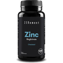 Zenement Zinc. 25 Mg (bisglicinato). Alta Dosificación