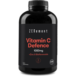 Zenement Vitamina C Defence. 1000 Mg + Zinc Y Bioflavonoides
