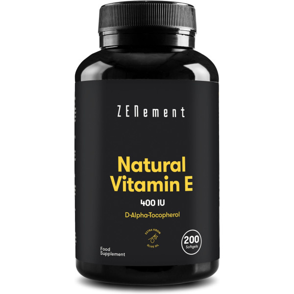 Zenement Vitamina E Natural - 400 Ui. (d-alfa-tocoferol)