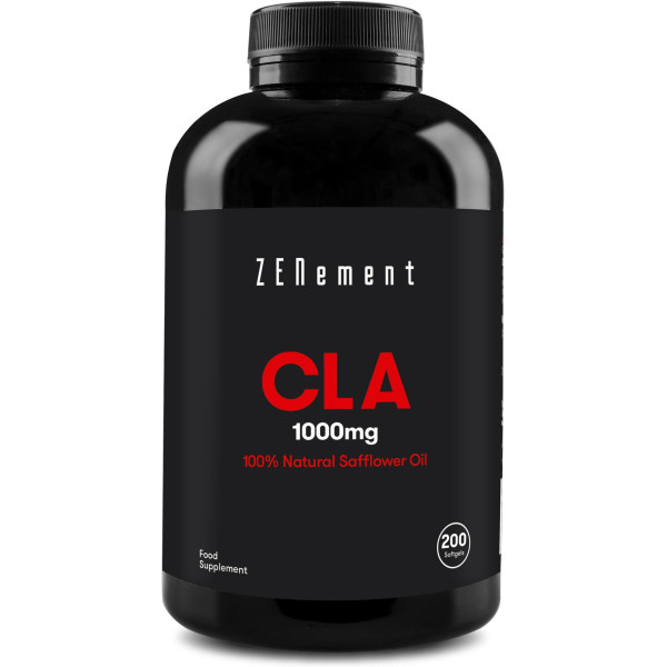 Zenement Cla 1000 Mg. De Aceite De Cártamo 100% Natural