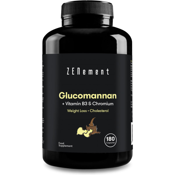 Zenement Glucomanano. Con Vitamina B3 Y Cromo