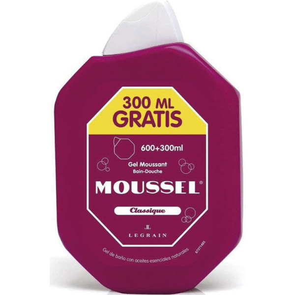 Moussel Classique Gel Moussant 900 Ml Unisexe
