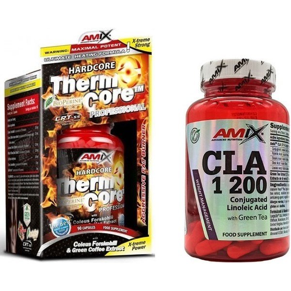 Amix Thermocore 90 Capsules + CLA 30 caps GIFT Pack