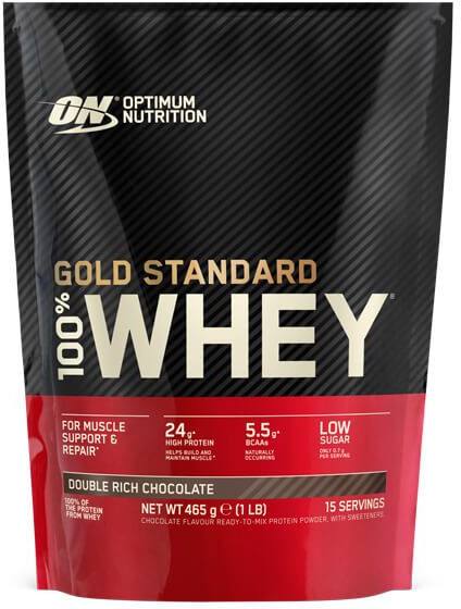 Optimum Nutrition 100% Whey Gold Standard 1 Lbs (450 Gr) Geschmack Banane-image