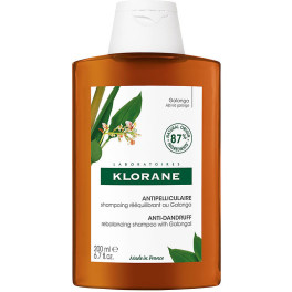 Klorane Galanga Rebalancing Shampoo Anticaspa 200ml Unissex