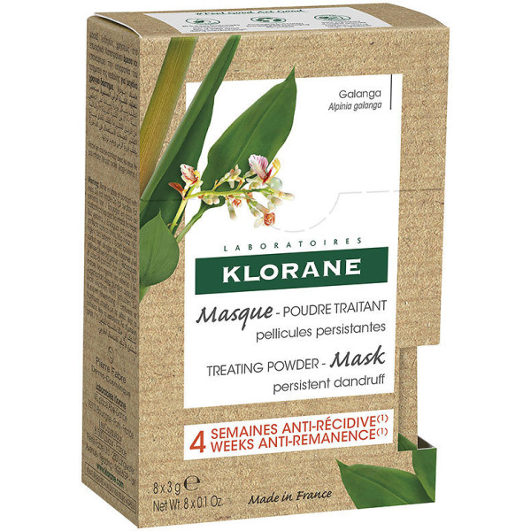 Klorane Galangal Polvere Maschera Trattamento Con Galangal 8x3 Gr Unisex